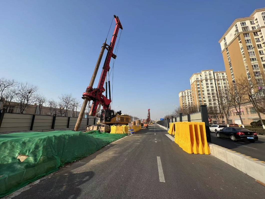 东岸产业园区基础设施综合改造项目正式取得施工许可
